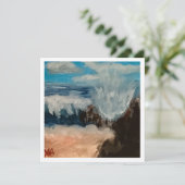 Seascape Karte (Stehend Vorderseite)