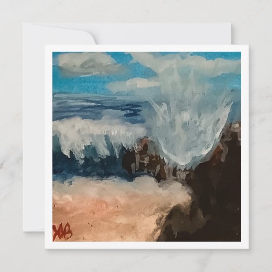 Seascape Karte (Vorderseite)