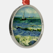 Seascape, Kunstmalerei von Van Gogh Ornament (Rechts)