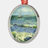Seascape, Kunstmalerei von Van Gogh Ornament (Links)