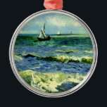 Seascape, Kunstmalerei von Van Gogh Ornament<br><div class="desc">Seascape,  Kunstmalerei von Vincent van Gogh</div>