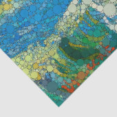 Seascape, Les Saintes-Maries-de-la-Mer, Dots Seidenpapier (Detail)