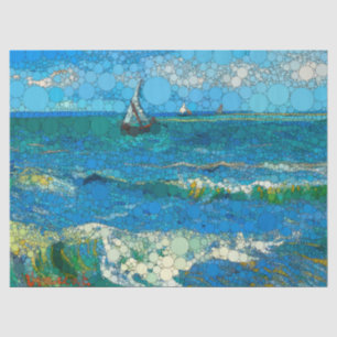 Seascape, Les Saintes-Maries-de-la-Mer, Dots Seidenpapier