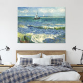 Seascape Les Saintes-Maries-de-la-Mer von Van Gogh Leinwanddruck (Insitu (Schlafzimmer))