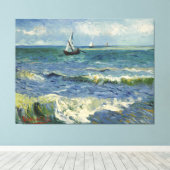Seascape Les Saintes-Maries-de-la-Mer von Van Gogh Leinwanddruck (Insitu (Holzboden))