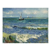 Seascape Les Saintes-Maries-de-la-Mer von Van Gogh