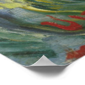 Seascape Les Saintes-Maries-de-la-Mer von Van Gogh Poster (Ecke)