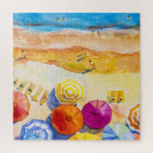 Seascape Liebe: Aquarellbilder Puzzle (Vertikal)