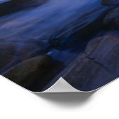 Seascape Lighthouse | Milky Way Lanta Island Krabi Poster (Ecke)