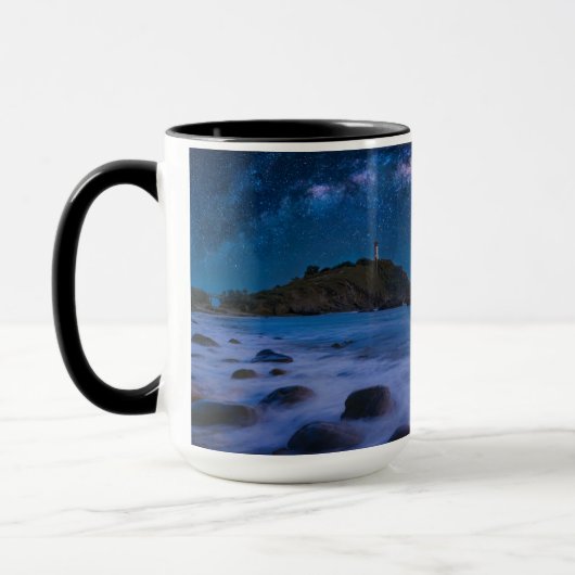 Seascape Lighthouse | Milky Way Lanta Island Krabi Tasse (Links)