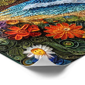 Seascape-Malerei Poster (Ecke)