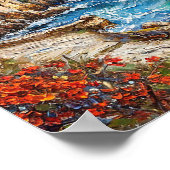 Seascape-Malerei Poster (Ecke)