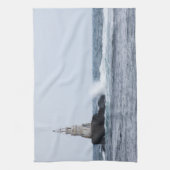 Seascape mit Leuchtturm Geschirrtuch (Vertikal)