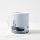 Seascape mit Leuchtturm Kaffeetasse (Vorderseite Links)