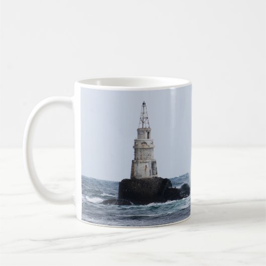Seascape mit Leuchtturm Kaffeetasse (Links)