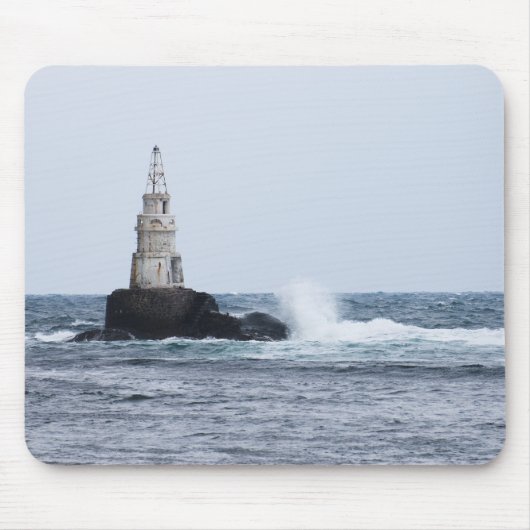 Seascape mit Leuchtturm Mousepad (Vorne)
