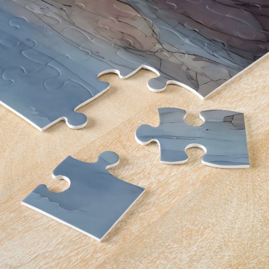 Seascape mit Leuchtturm Puzzle (Seite)