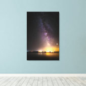 Seascape mit mildem Weg Leinwanddruck (Insitu (Holzboden))