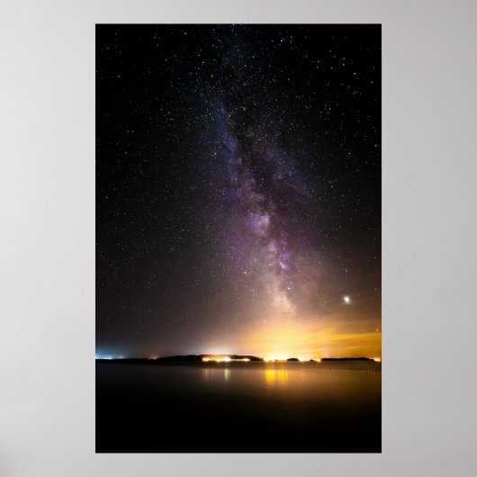 Seascape mit mildem Weg Poster (Vorne)