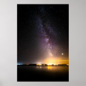 Seascape mit mildem Weg Poster (Vorne)