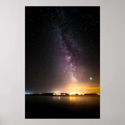 Seascape mit mildem Weg Poster (Vorne)