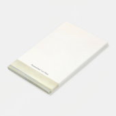 Seascape mit ruhiger Orangensonne Post-it Klebezettel (angewinkelt)