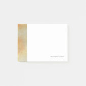 Seascape mit ruhiger Orangensonne Post-it Klebezettel (Vorderseite)