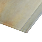 Seascape mit ruhiger Orangensonne Schneidebrett (Ecke)