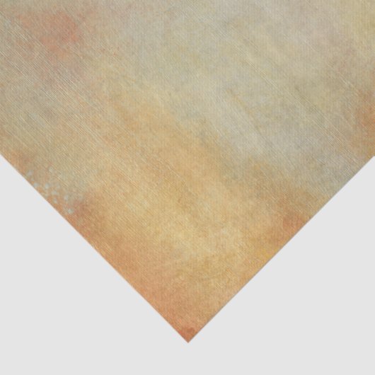 Seascape mit ruhiger Orangensonne Seidenpapier (Ausschnitt)