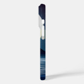 Seascape mit Strand, Great Wave & Mount Sea Case (Rückseite / Links)