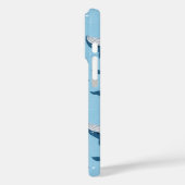 Seascape mit Strand, Great Wave & Mount Sea Case (Rückseite / Links)