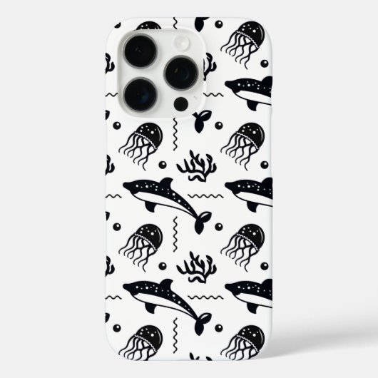 Seascape mit Strand, Great Wave & Mount Sea Case (Rückseite)