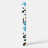 Seascape mit Strand, Great Wave & Mount Sea Case (Rückseite / Links)