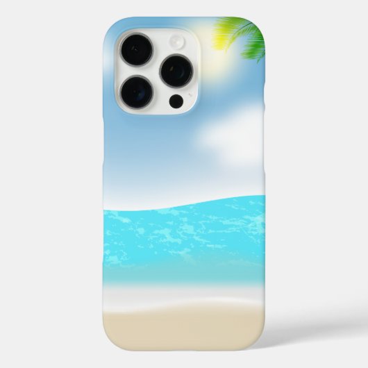 Seascape mit Strand, Great Wave & Mount Sea Case (Rückseite)