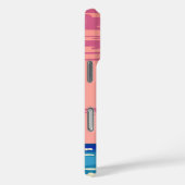 Seascape mit Strand, Great Wave & Mount Sea Case (Rückseite / Rechts)