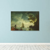 Seascape, Mondlicht, 1772 Leinwanddruck (Insitu (Holzboden))