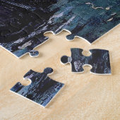 Seascape, Nacht Wirkung Monte San Giorgio Puzzle (Seite)