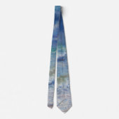 Seascape - Pierre-Auguste Renoir Krawatte (Rückseite)