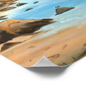 Seascape Postcard Poster (Ecke)