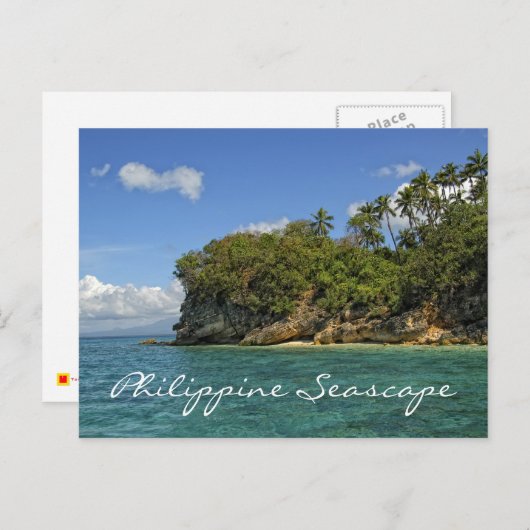 Seascape Postcard Postkarte (Vorne/Hinten)