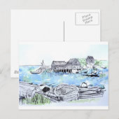 Seascape. Postkarte (Vorne/Hinten)