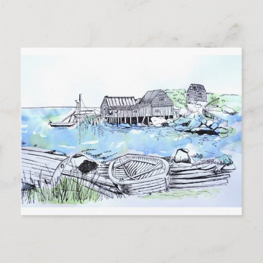 Seascape. Postkarte (Vorderseite)
