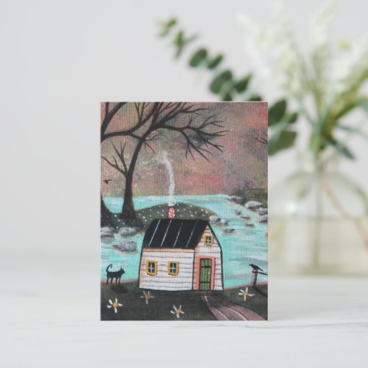 Seascape Postkarte (Stehend Vorderseite)