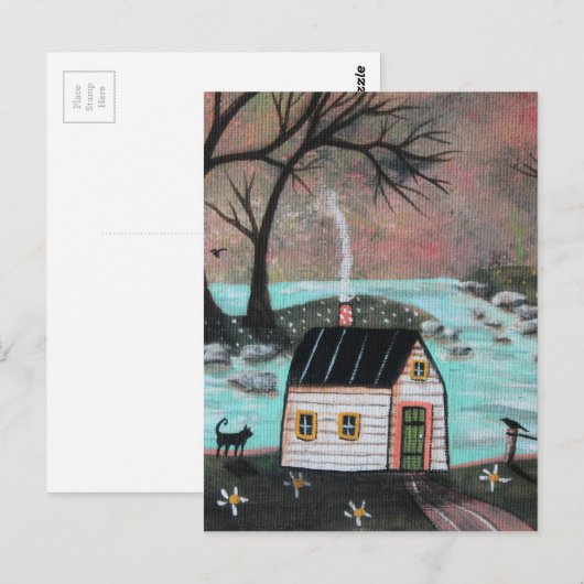 Seascape Postkarte (Vorne/Hinten)