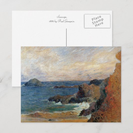 Seascape Postkarte (Vorne/Hinten)