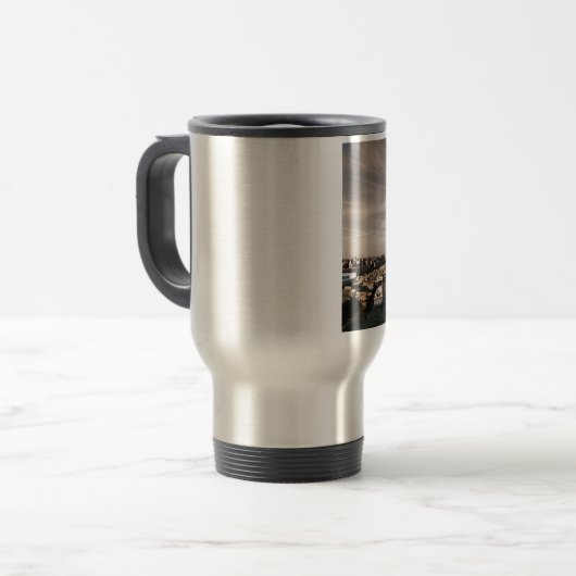 Seascape Reisebecher (Vorderseite Links)