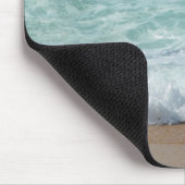 Seascape Sea Waves Beach Seaside TrendTemplate Mousepad (Ecke)