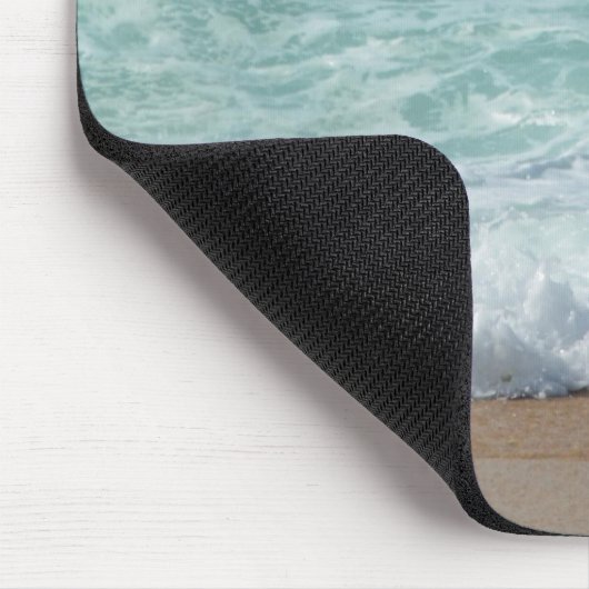 Seascape Sea Waves Beach Seaside TrendTemplate Mousepad (Ecke)