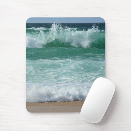 Seascape Sea Waves Beach Seaside TrendTemplate Mousepad (Mit Mouse)