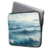 Seascape Serenity Laptopschutzhülle (Vorderseite Links)